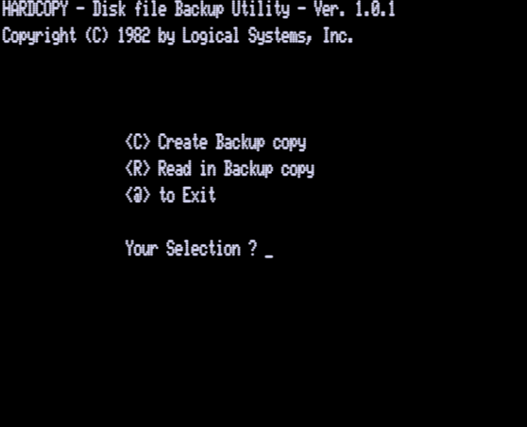 Screen shot